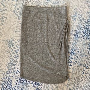 Simons Twik Light Gray Knit Skirt